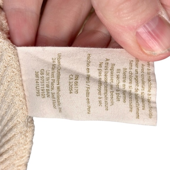 We The Free by Free People Printed Oversized Thermal Long Sleeve Top – Sz S - Picture 7 of 11